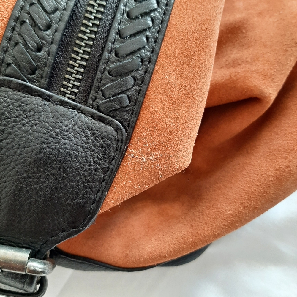 Free People Serena Suede Slouchy Backpack - Picture 9 of 11
